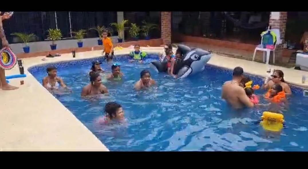 Hostal Villa Mayte Coronado Las Lajas  ภายนอก รูปภาพ
