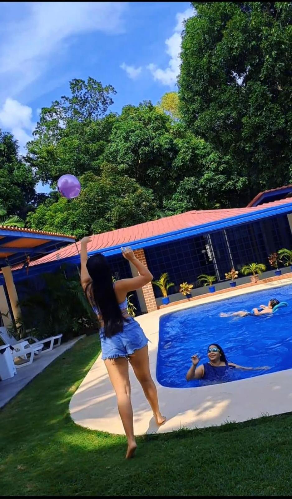 Hostal Villa Mayte Coronado Las Lajas  ภายนอก รูปภาพ