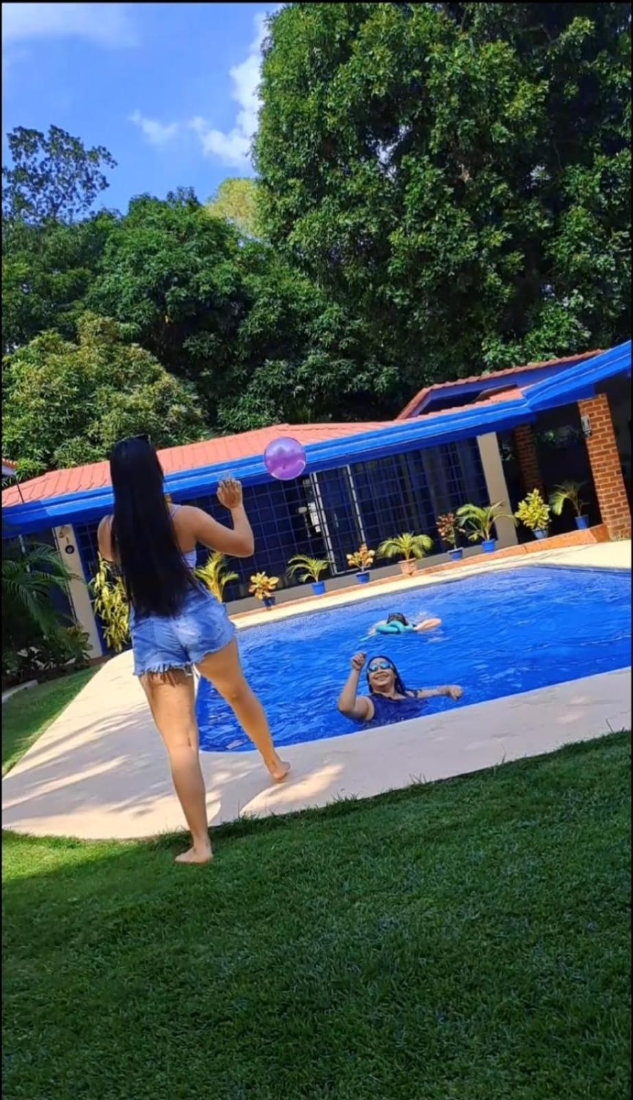 Hostal Villa Mayte Coronado Las Lajas  ภายนอก รูปภาพ
